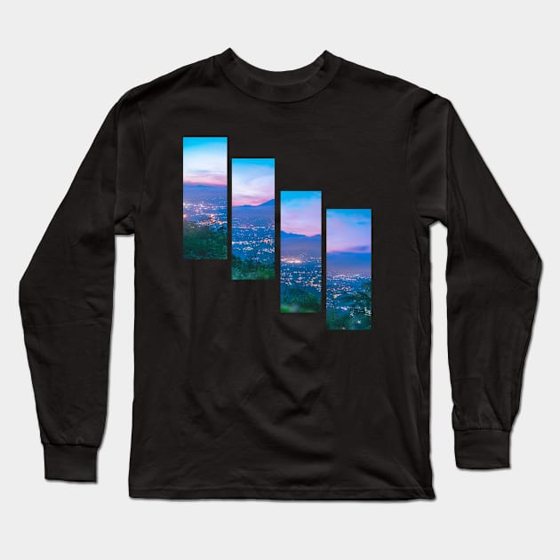 Konbanwa Long Sleeve T-Shirt by Ben_Johnsick